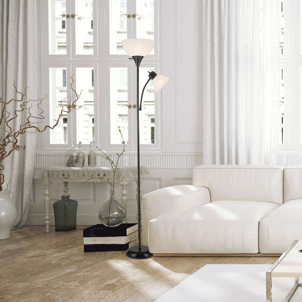 Globe Electric Torchiere floor lamps