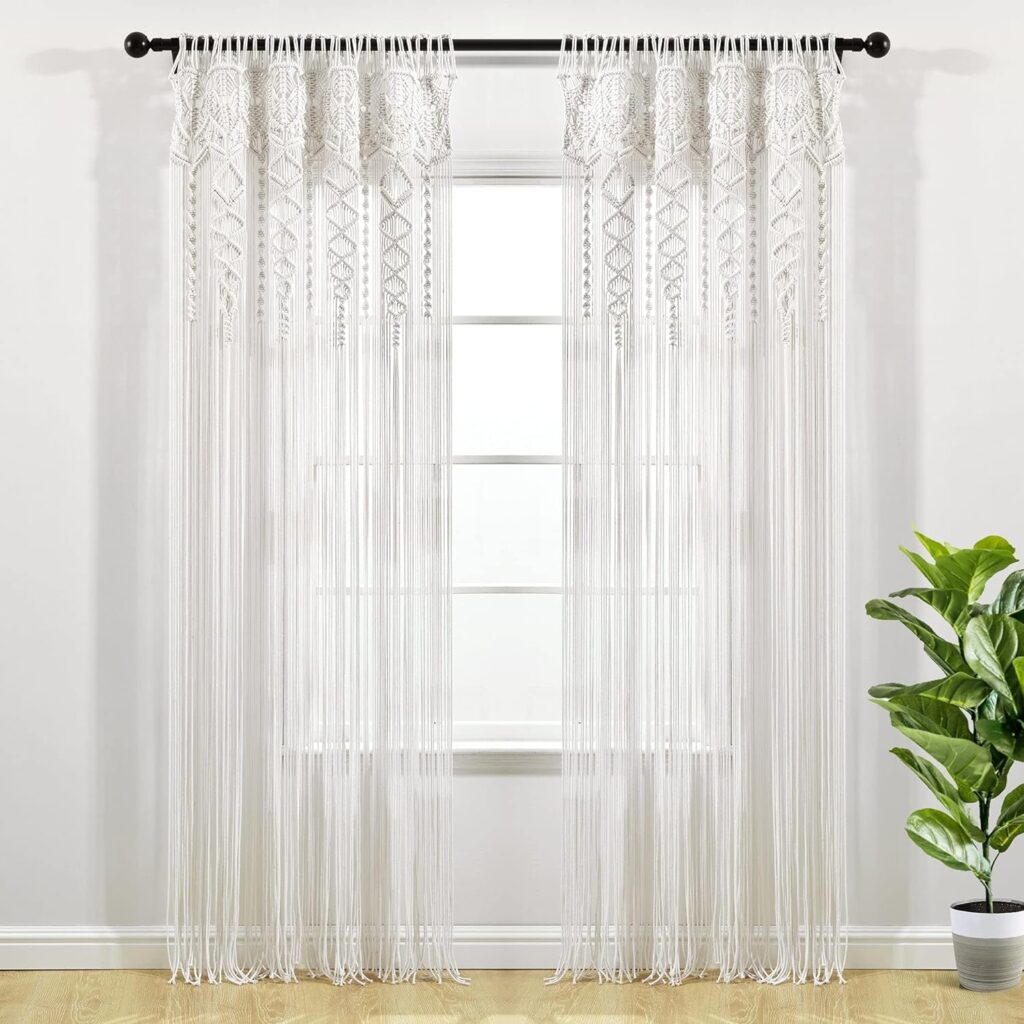 Lush Decor Macrame curtains